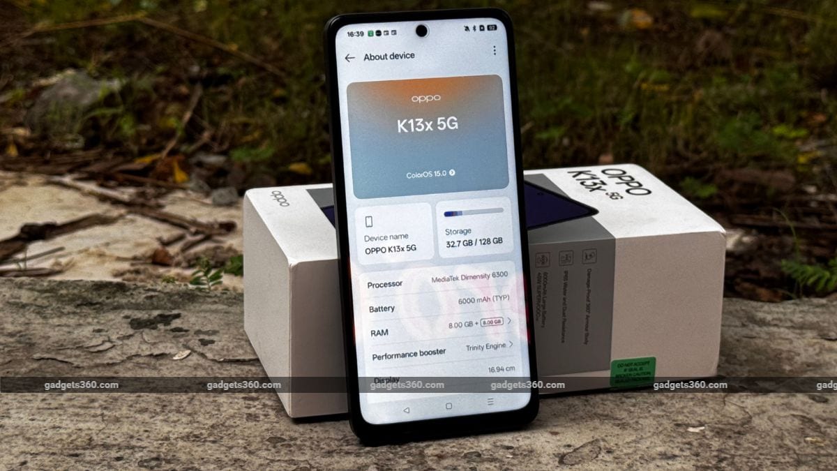 oppo k13x review ndtv about Oppo K13x 5G