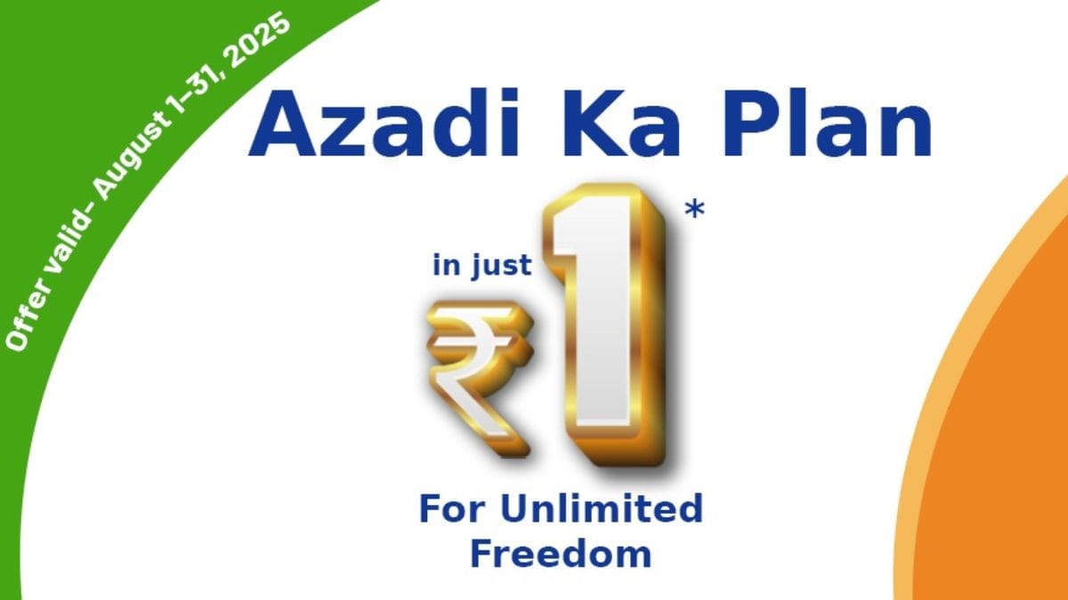 BSNL Freedom Offer With 2GB Daily Data, Unlimited Calls for 30 Days Announced