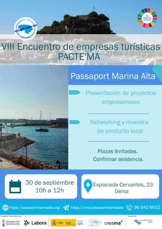 Eighth PACTE'MA tourism business meeting to be held in Dénia