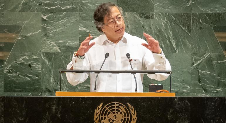 At UN, Colombian President Petro slams global inaction, calls for urgent reform