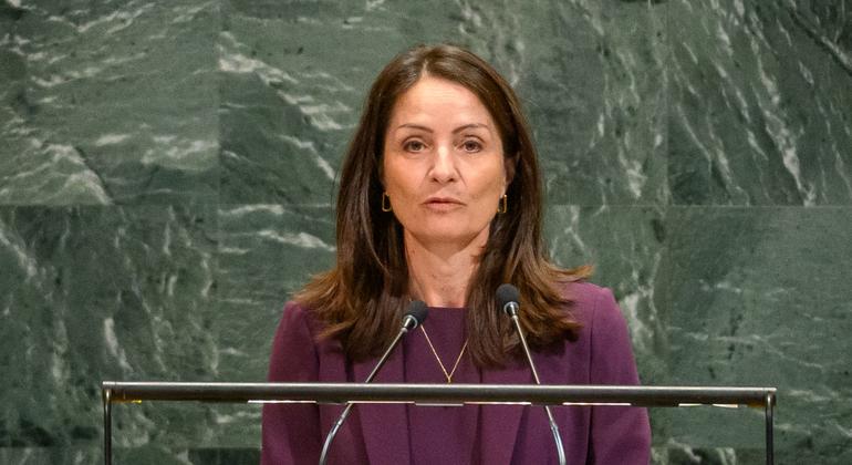 ‘Do not submit to a world ruled by brute force,’ Denmark urges world leaders at UN