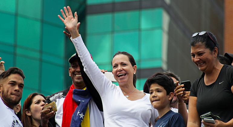 Nobel Peace Prize winner Machado’s values represent best hopes of Venezuelans: UN rights office