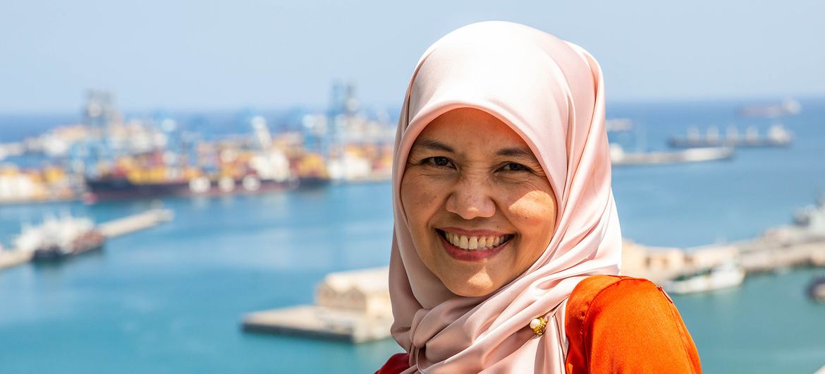  Rabiah works at the Johor Port Authority, which partnered with UN Trade and Development (UNCTAD) to design and implement a water-saving system. UNCTAD’s global network of certified port managers is advancing best practices, reinforcing South-South coope…