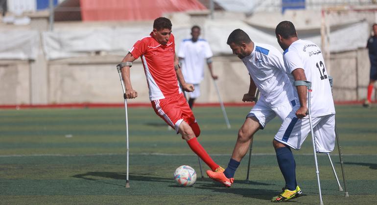 Amputee footballers reclaim hope amid Gaza’s ruins