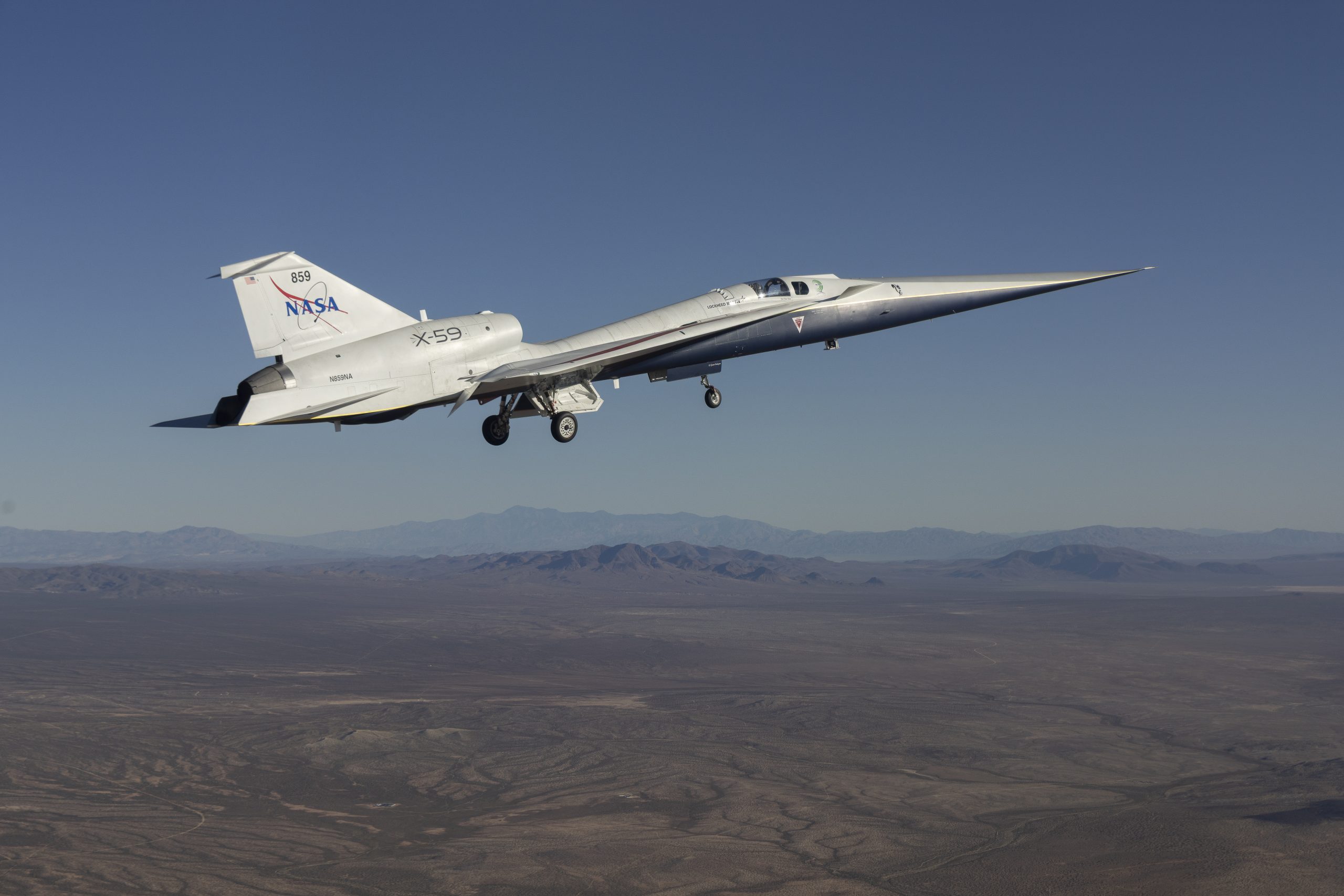 NASA’s Quesst Mission Marks X-59’s Historic First Flight