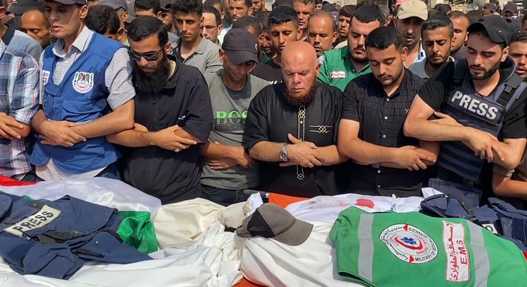 In the Occupied Palestinian Territory, journalism is ‘both a battleground and a lifeline’