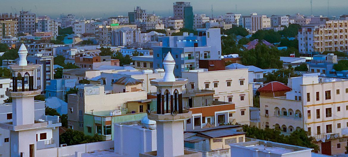 Mogadishu, Somalia's capital city.