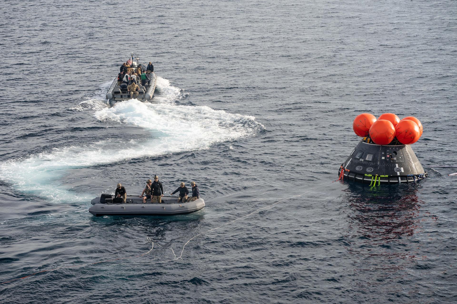 Artemis II Recovery Training - NASA