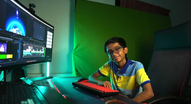‘AI Kid of India’ urges young people to embrace technology