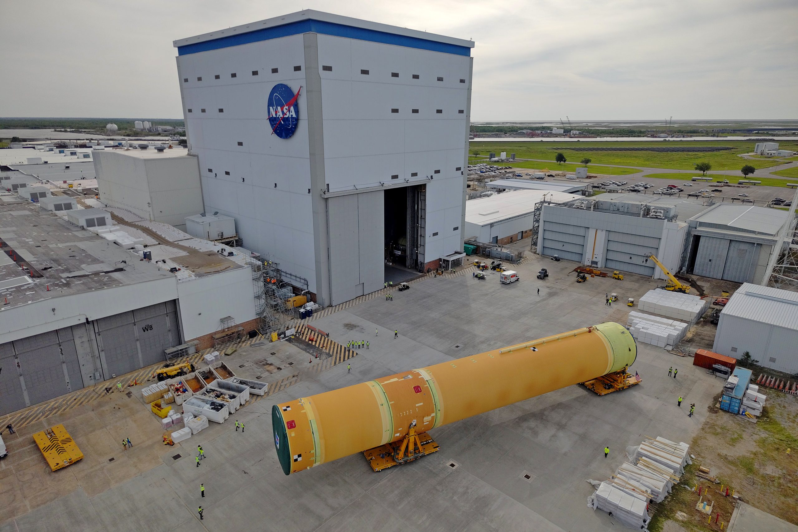 NASA Rolls Out Artemis III Moon Rocket Core Stage
