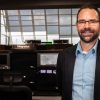 Portrait of NASA's Anton Kiriwas inside Firing Room 1 of the Launch Control Center at NASA's Kennedy Space Center in Florida