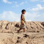 Triple climate threats affect nearly half the world’s children