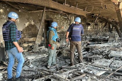 More than half of staff who died in service worked in Gaza, UN chief says at memorial