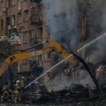 Massive Russian strike on Kyiv: ‘I hope my friends are alive’