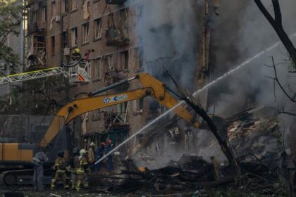 Massive Russian strike on Kyiv: ‘I hope my friends are alive’