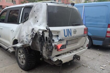 World News in Brief: UN relief vehicle struck in Ukraine, emergency airdrops in South Sudan, backlash against LGBTIQ+ rights