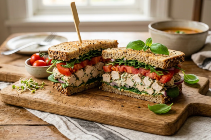Busy Morning? Try This High-Protein Tomato Sandwich