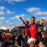 Borrowed boots, borrowed joy: Football thrives in Gaza camps